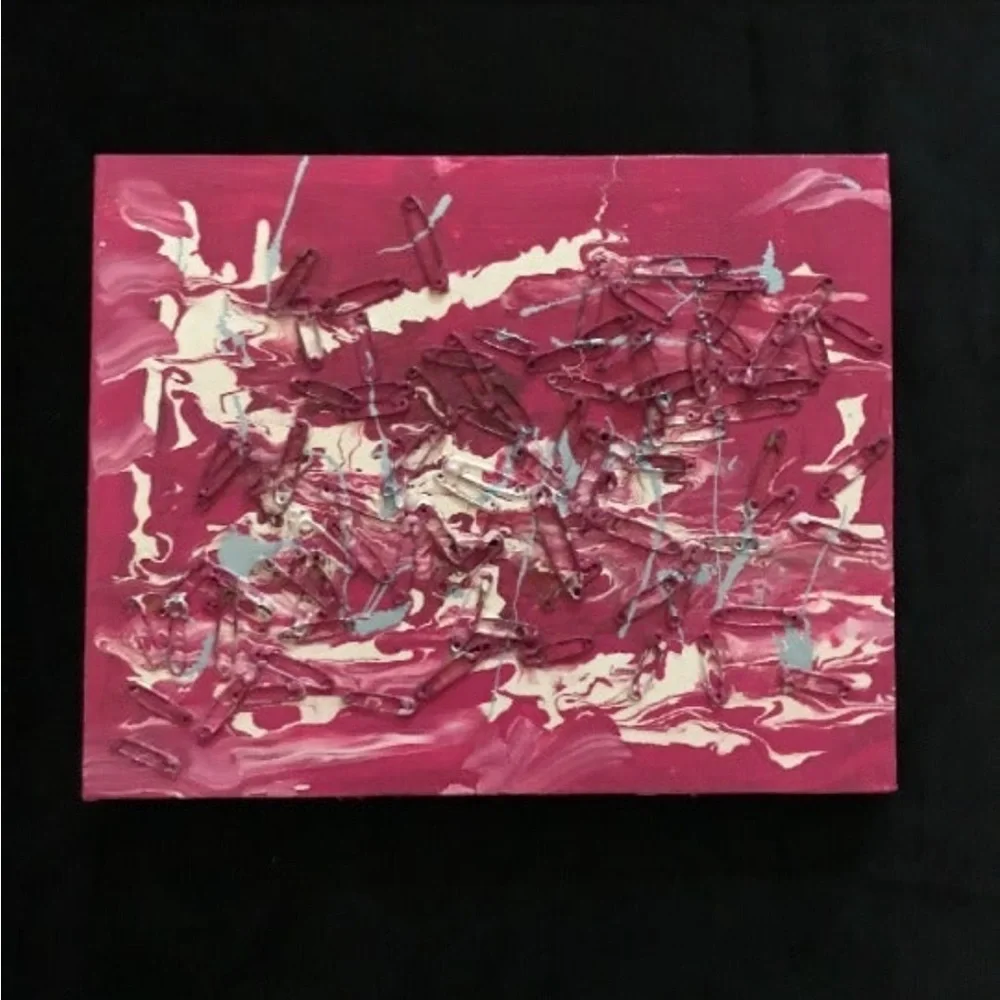 Boho Pen One of a Kind Rare Unique Handmade Painting